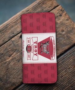 Troy Trojans Custom Name Zip Around Wallets