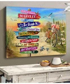 Turtle Live It Wall Art Coastal Decor