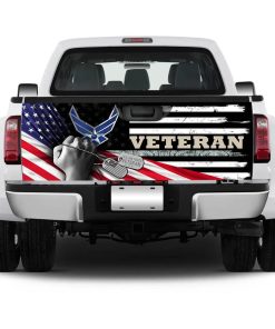 United States Air Force Veteran Truck Tailgate Decal United States Air Force Veteran Truck Tailgate Decal