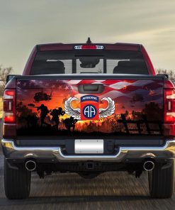 United States Army Airborne Truck Tailgate Decal