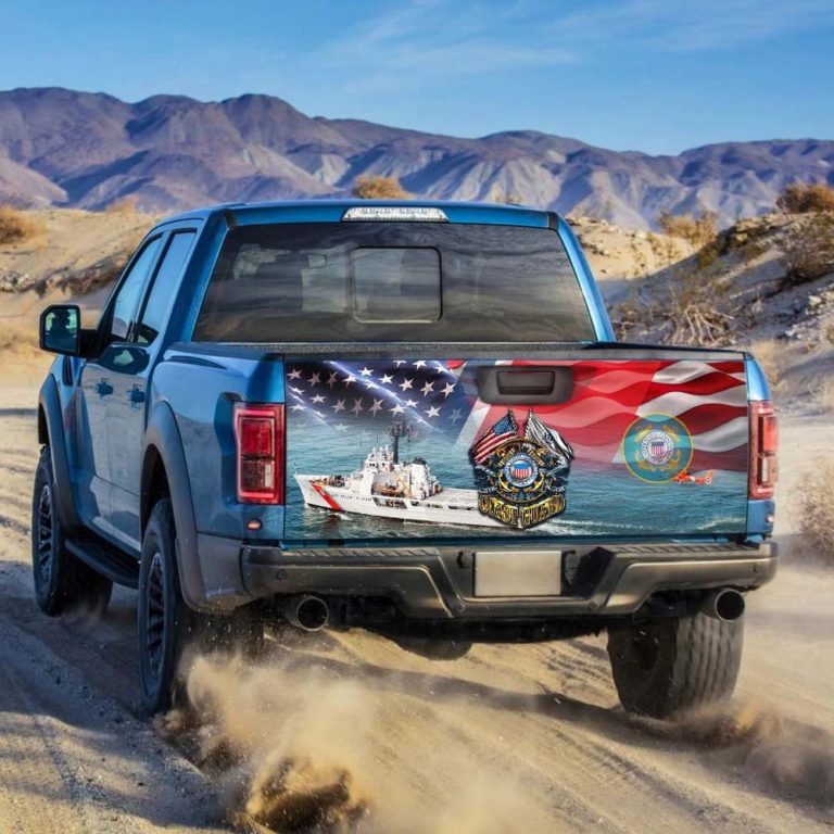 United States Coast Guard. American Truck Tailgate Decal