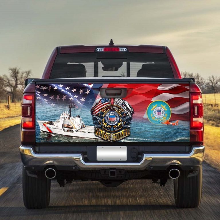 United States Coast Guard Truck Tailgate Decal