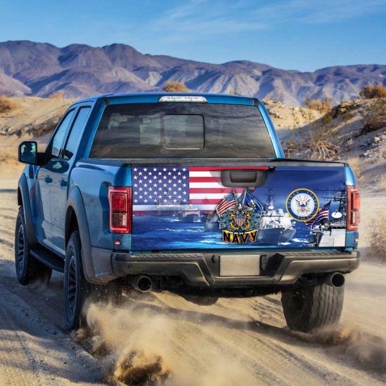 United States Navy. Eagle Truck Tailgate Decal