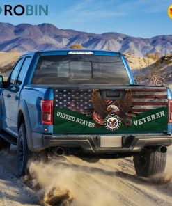 United States Veteran Truck Tailgate Decal PN475TDv5