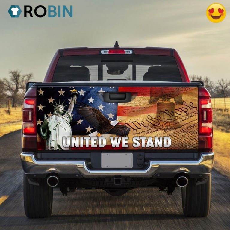 United We Stand Truck Tailgate Decal Sticker Wrap