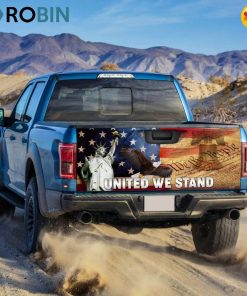 United We Stand Truck Tailgate Decal Sticker Wrap United We Stand Truck Tailgate Decal Sticker Wrap