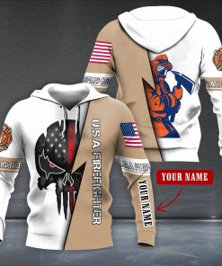 U.S.A Firefighter Custom 3D Hoodie