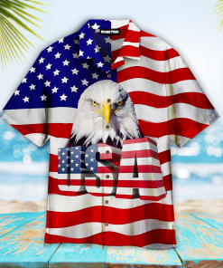 USA Tropical Button Down Shirt USA Tropical Button Down Shirt