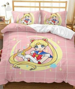 Usagi Original Sailor Moon Bedding Custom Anime Bed Set