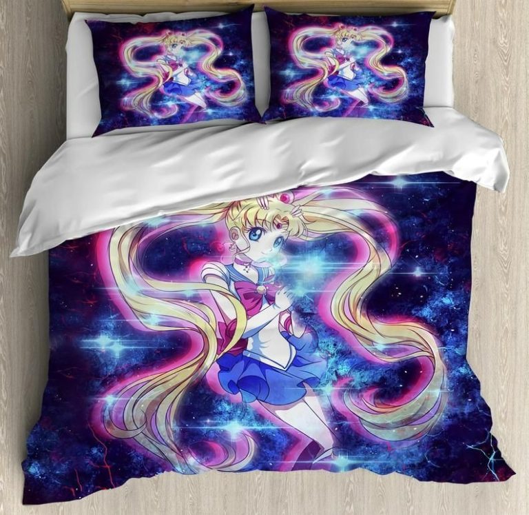 Usagi Sailor Moon Crystal Bedding Custom Anime Bed Set