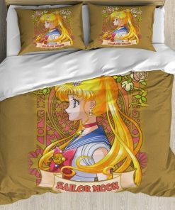 Usagi Tsukino Cute Sailor Moon Bed Setding Custom Anime Bed Set
