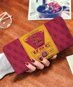 USC Trojans Custom Name Zippy Long Wallets