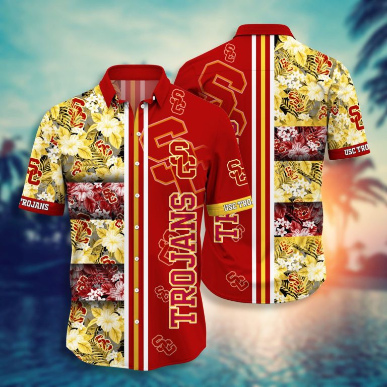 USC Trojans Hawaiian Aloha Shirts NCAA