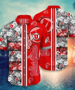 Utah Utes Hawaiian Aloha Shirts NCAA
