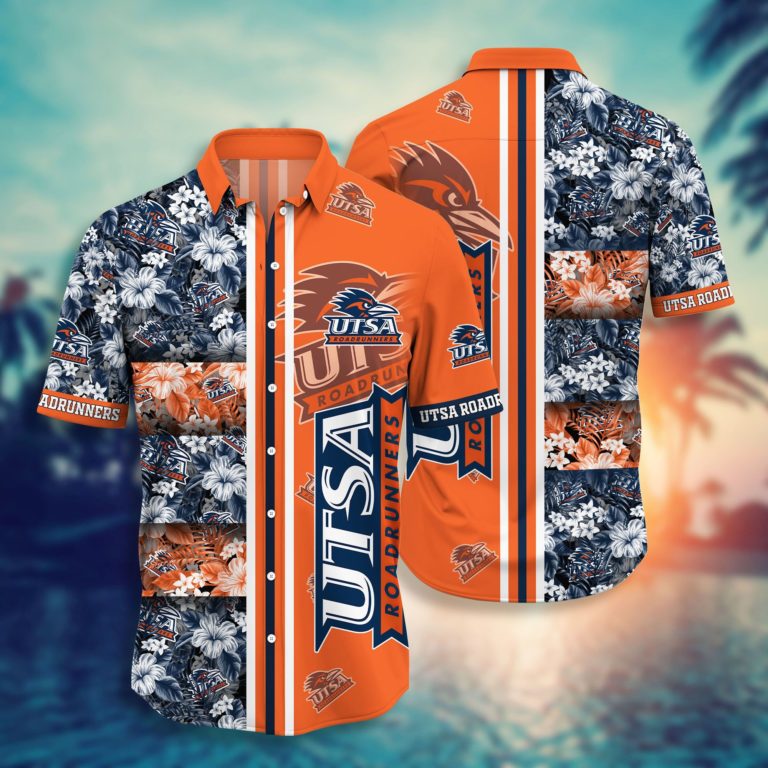 UTSA Roadrunners Hawaiian Aloha Shirts NCAA