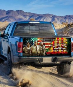Vietnam Veteran American Truck Tailgate Decal Sticker Wrap Vietnam Veteran American Truck Tailgate Decal Sticker Wrap
