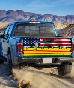 Vietnam Veteran Truck Tailgate Decal Sticker Wrap Vietnam Veteran Truck Tailgate Decal Sticker Wrap