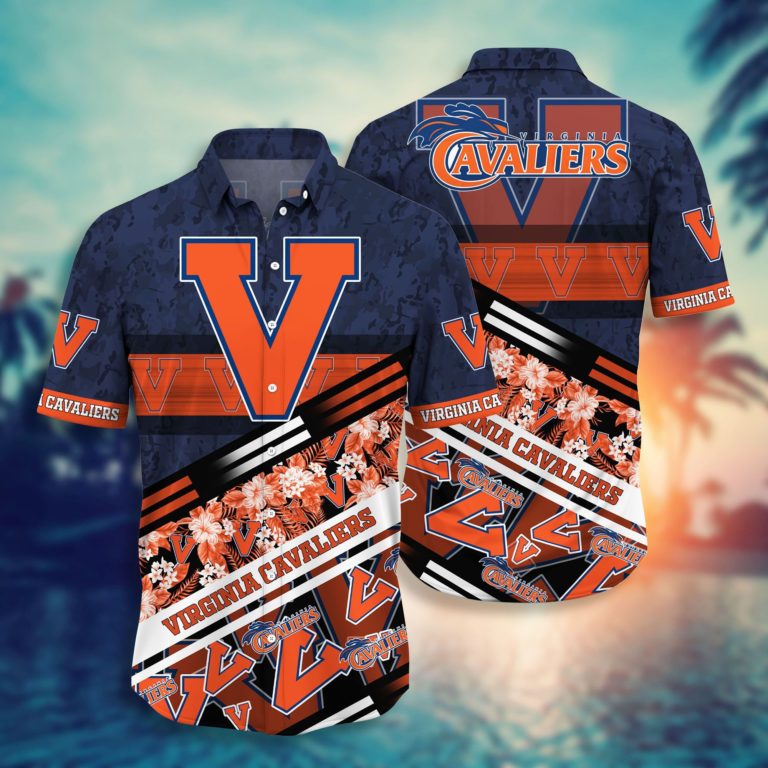 Virginia Cavaliers Hawaiian Aloha Shirts NCAA