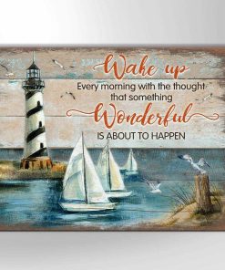 Wake Up Wall Art Coastal Decor Wake Up Wall Art Coastal Decor