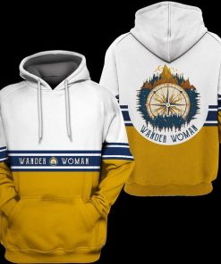 Wander woman 3D All Over Printed Shirt Camping Hoodie