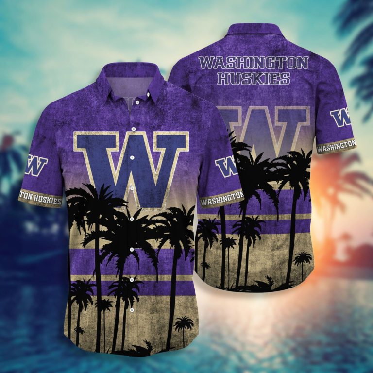 Washington Huskies Hawaii Shirt