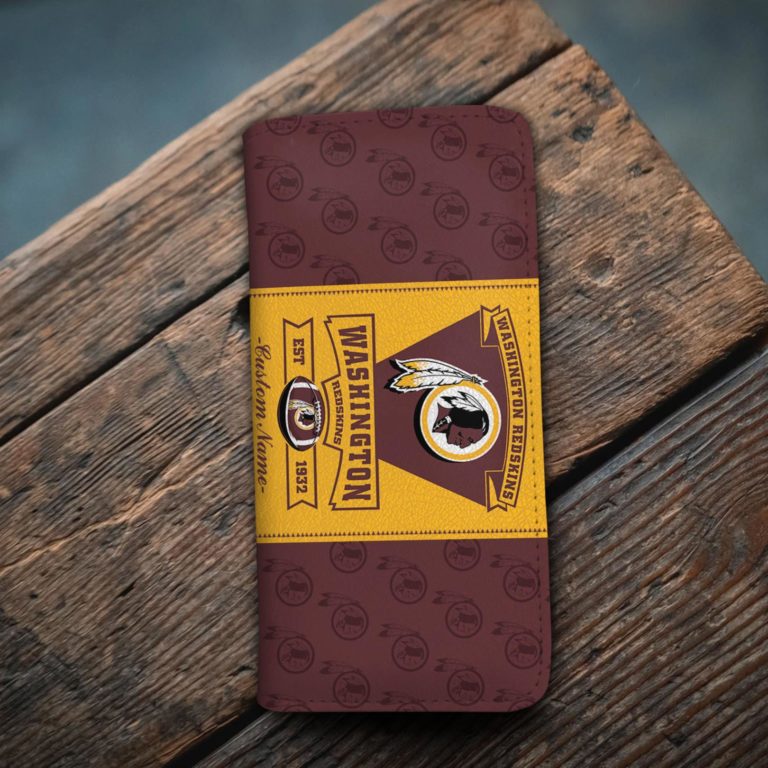 Washington Redskins Custom Name Zip Around