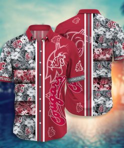 Washington State Cougars Hawaiian Aloha Shirts NCAA Washington State Cougars Hawaiian Aloha Shirts NCAA