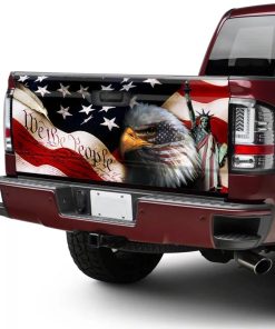 We The People America Truck Tailgate Decal Sticker Wrap We The People America Truck Tailgate Decal Sticker Wrap