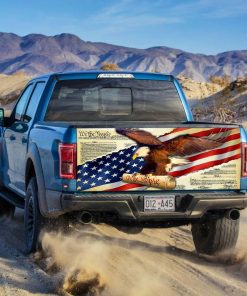 We The People Tailgate Decal Sticker Wrap We The People Tailgate Decal Sticker Wrap