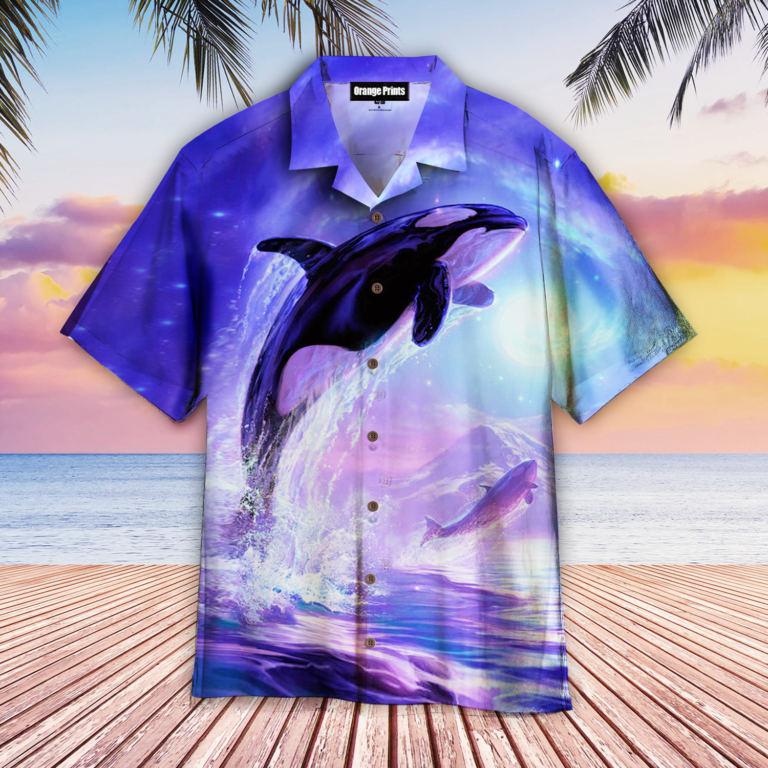 Whale Tropical Hawaiian Shirt