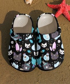 Wicca Clog Custom Shoes- Crocs Shoes