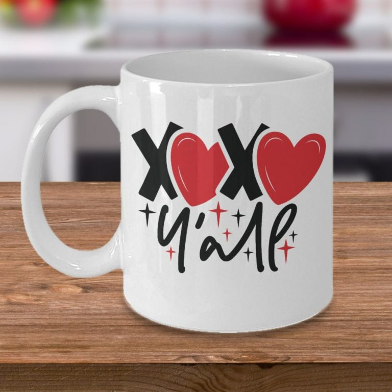 Xoxo Yall Valentine Mug