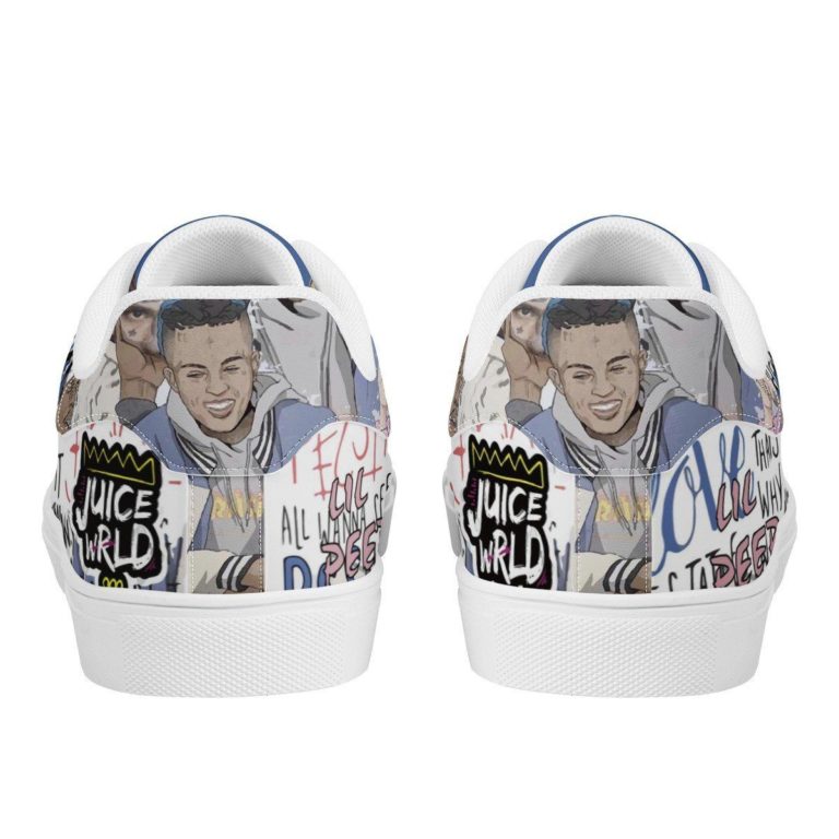 XXXTentacion And Juice Wrld And Lil Peep Low top Leather Stan Smith Sneaker, Casual Shoes