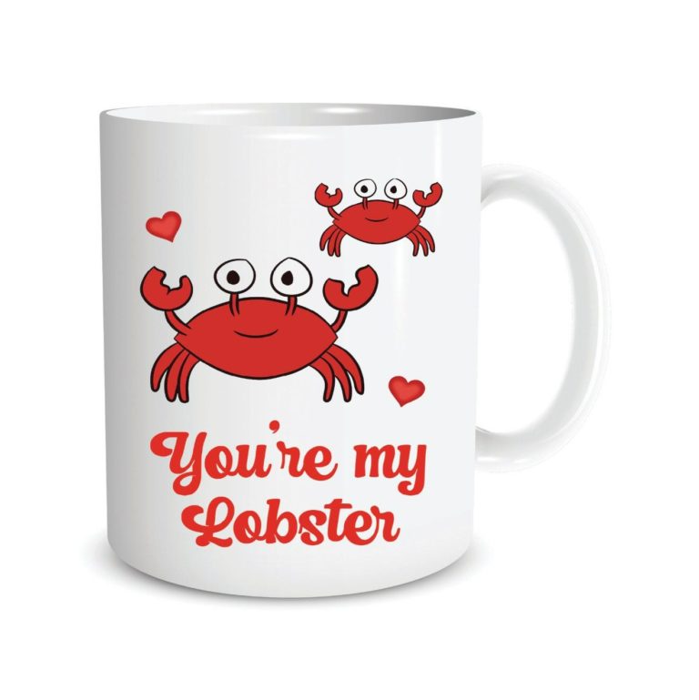 Youre My Lobster Boyfriend Birthday Ceramic Mug