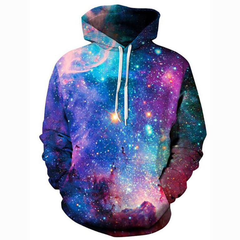 3D Galaxy Hoodie Shirt