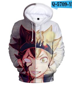 3D Printed Black Clover Anime Hooded 3D Printed Black Clover Anime Hooded