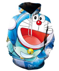 3D Printed Doraemon Hoodie Shirts RB3335