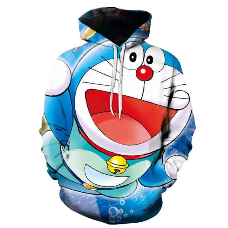 3D Printed Doraemon Hoodie Shirts RB3335