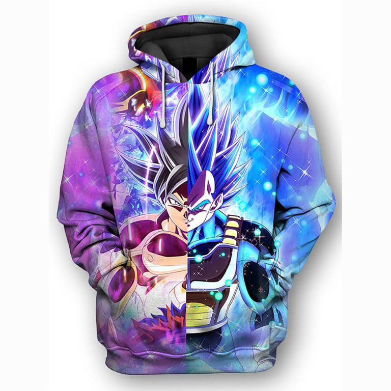 3D Printed Dragon Ball Character Goku Hoodie Shirt