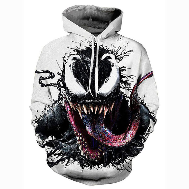 3D Printed Evil Beast Hoodie Shirt