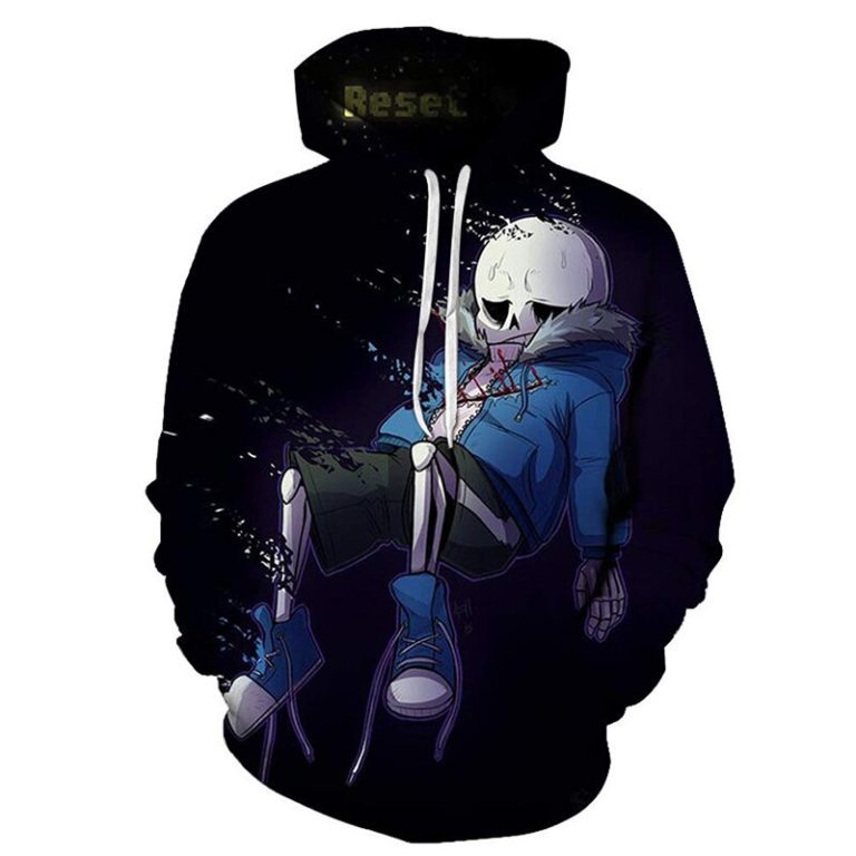 3D Printed Game Undertale Hooded