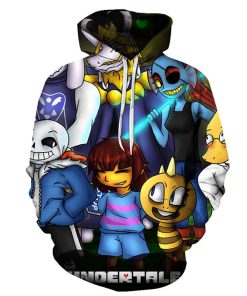 3D Printed Game Undertale Hooded RB7928