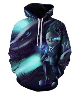 3D Printed Game Undertale Hooded RB8183