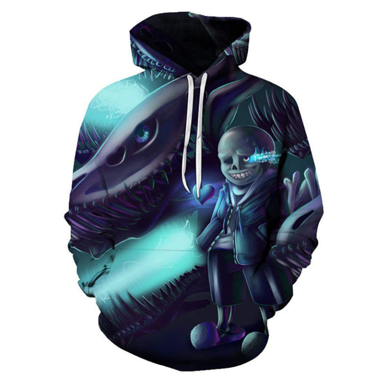 3D Printed Game Undertale Hooded RB8183