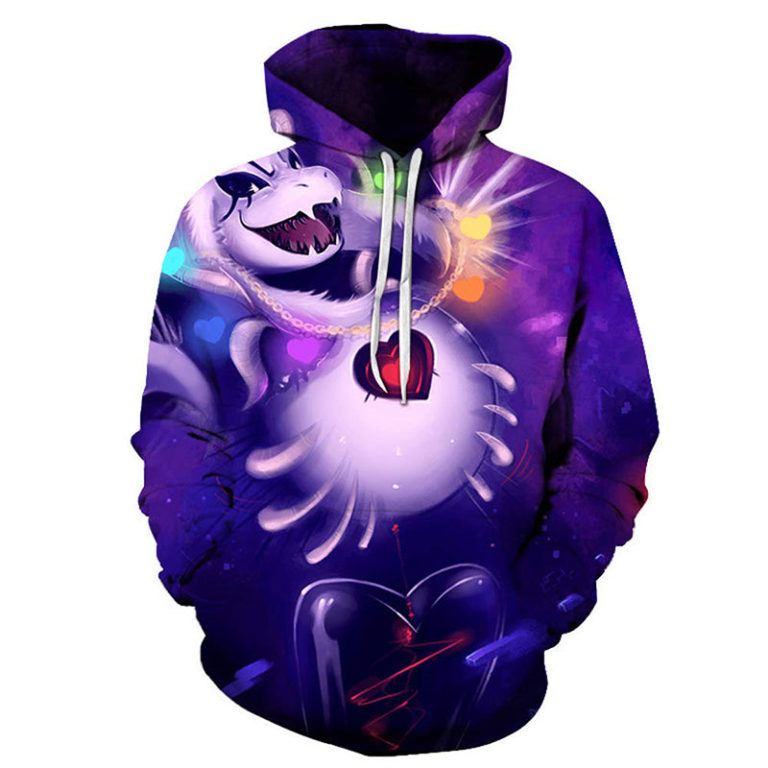 3D Printed Game Undertale Hooded RB9318