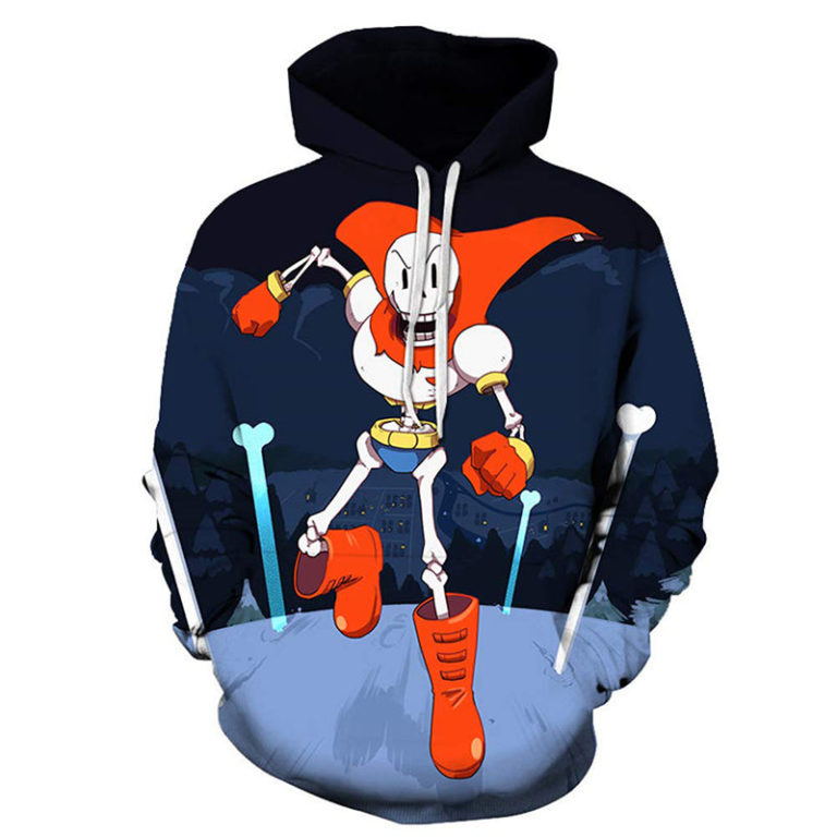3D Printed Game Undertale Hooded RB9813