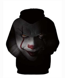 3D Printed Geometric Joker Hoodie Shirt