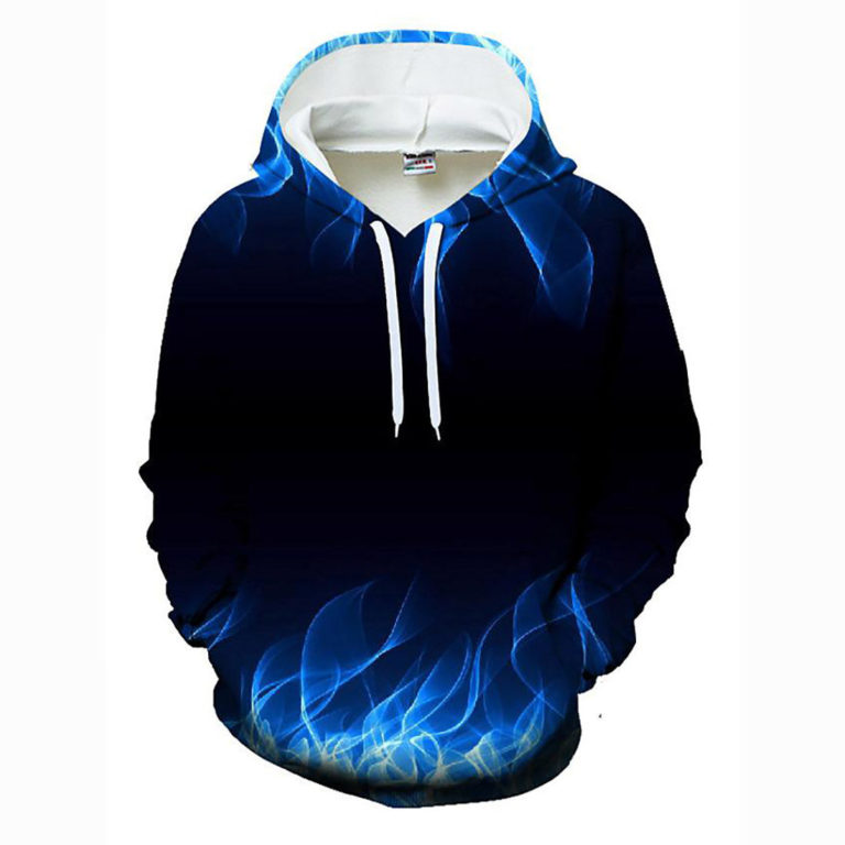 3D Printed Hooded – Color Block Hoodie Shirt