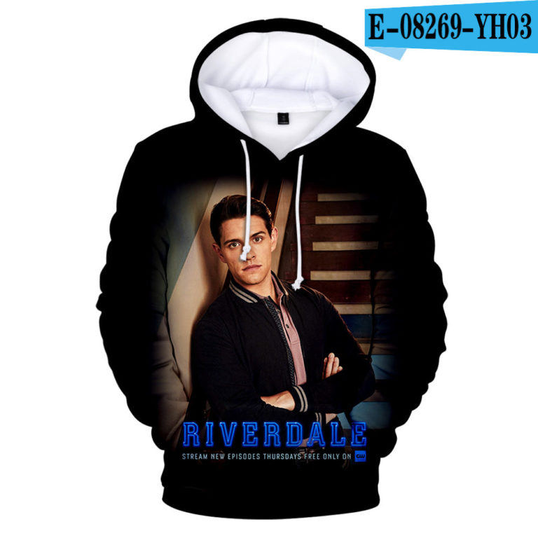 3D Printed Hooded Riverdales Hoodie Shirtss