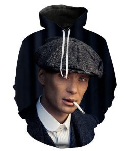 3D Printed Hoodie Shirt – Fashion Peaky Blinder Hooded